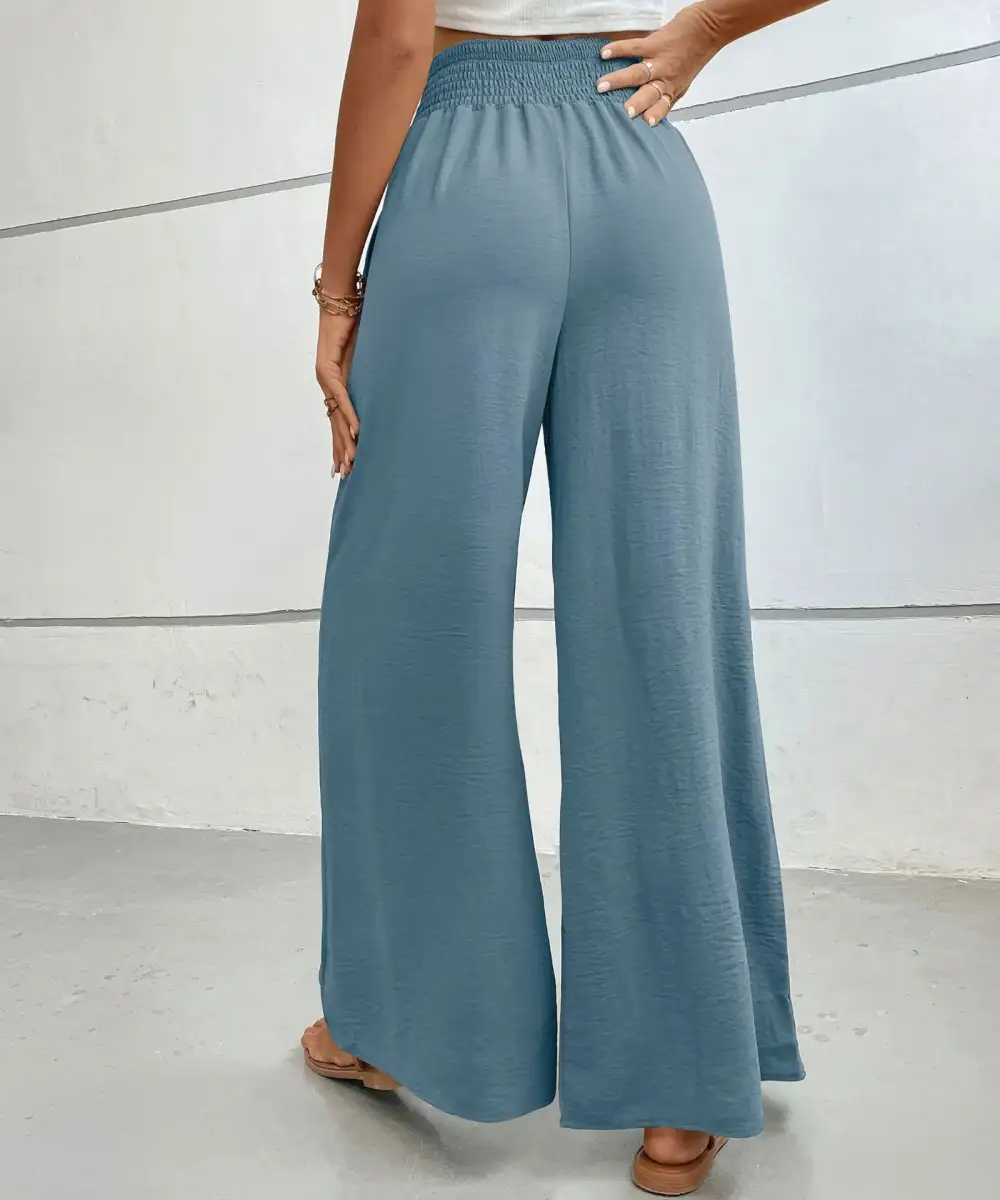 Soft High Waist Wide Leg Pants