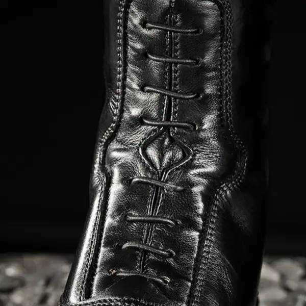 Classic Leather Tall Riding Boots