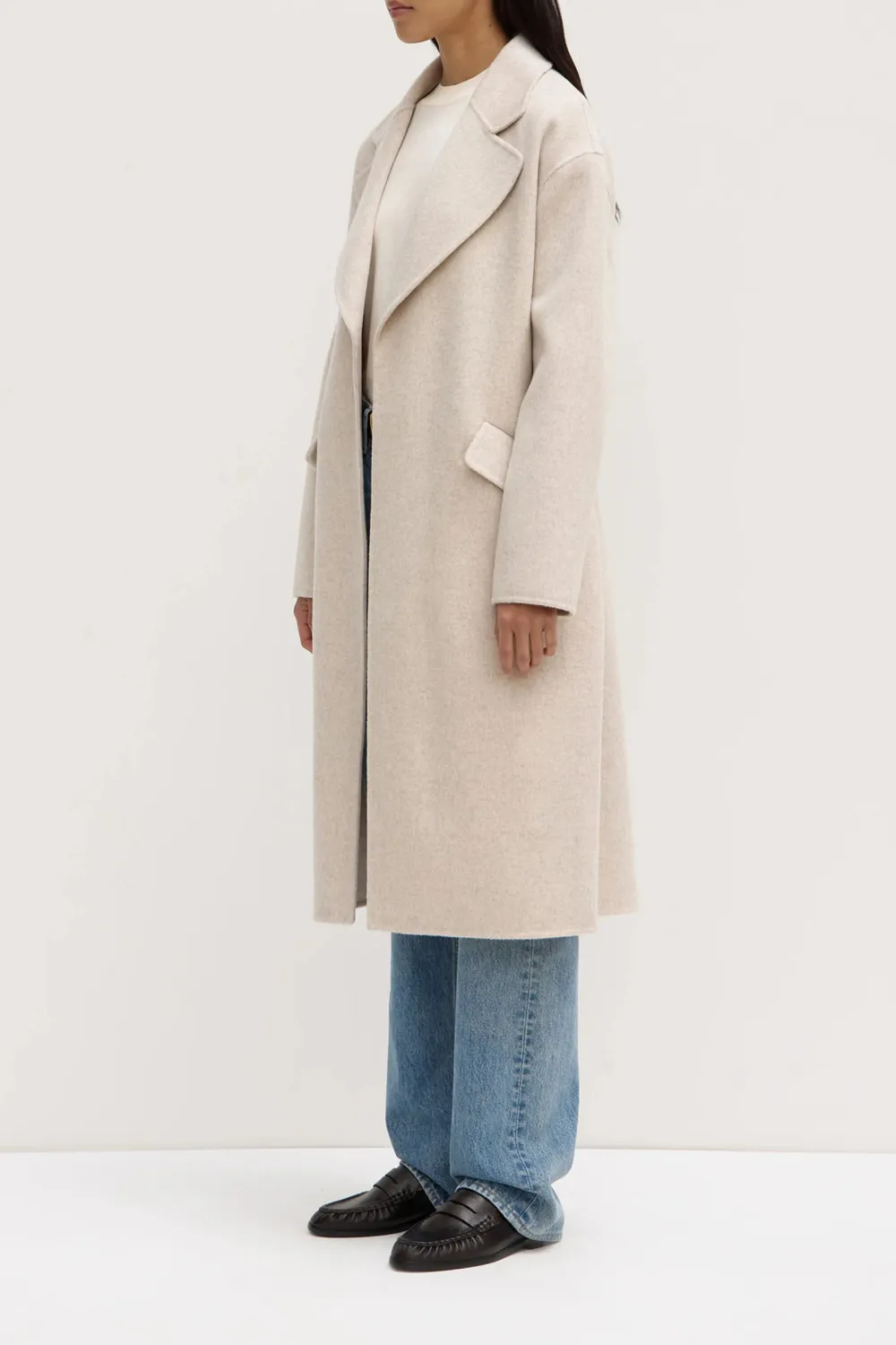 Pure Wool Loose Coat