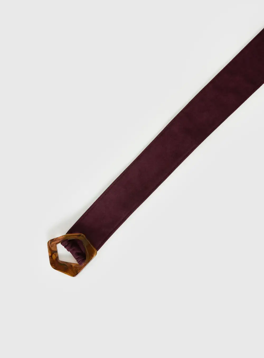 Everyday Wear Buckle Suede-Like Belt