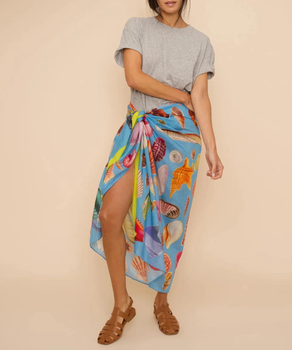 Daily Art Graphic Sea Treasures Wrap