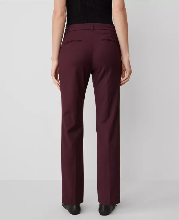 The Straight Pant in Wool Blend Stretch