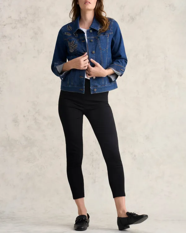 Embellished Denim Jacket