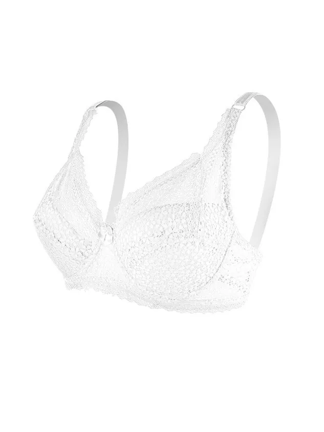 Women's Breathable Comfortable Sexy Lace Thin Cup Bra