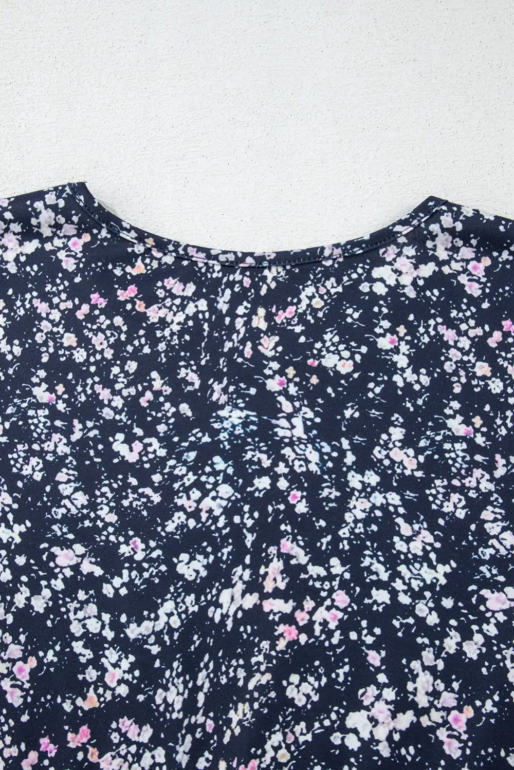 Floral Ruffled Patchwork Blouse