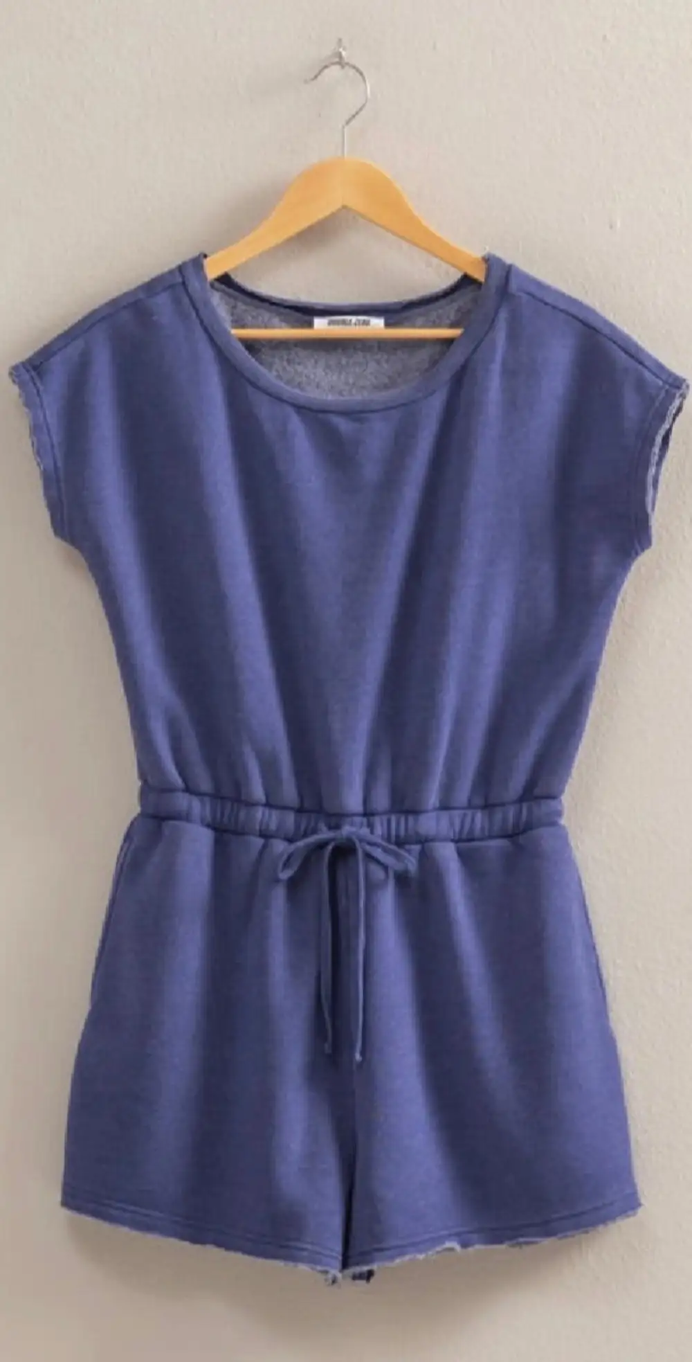 Roomy Drawstring Flowy Casual Romper