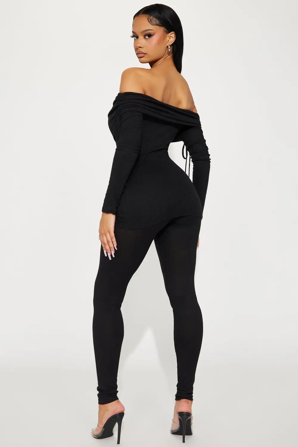 Pretty Girl Legging Set - Black