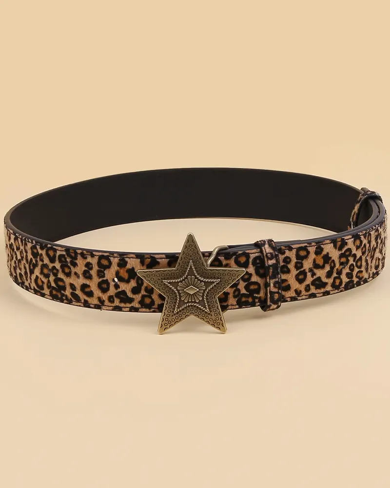 Casual Animal Print Women's Belt