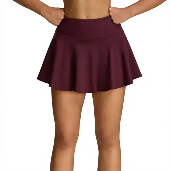 Premium High Waist 2-in-1 Athletic Skirt