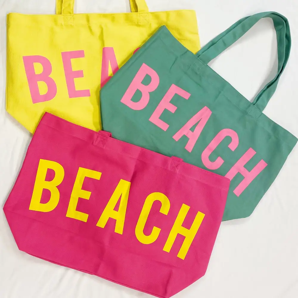 Structured Canvas Shoulder Bag