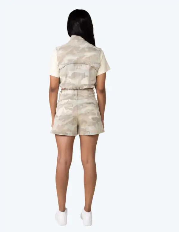 Everyday Utility Denim Women's Shorts Set