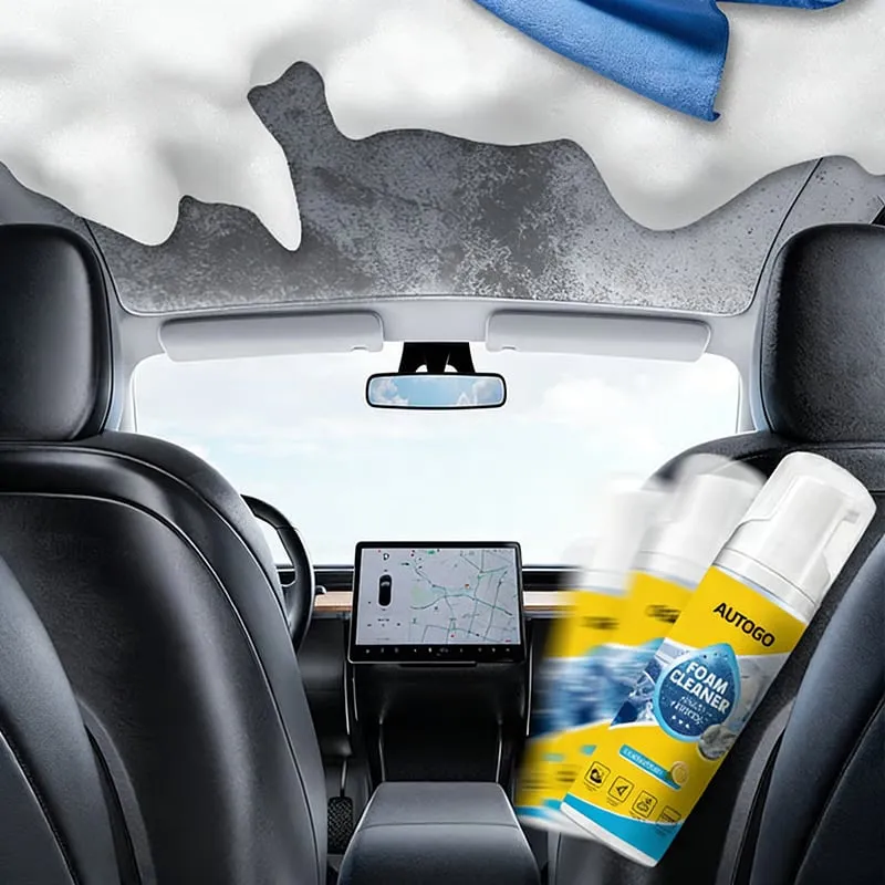 Car Interior Foam Cleaner – No-Rinse Formula