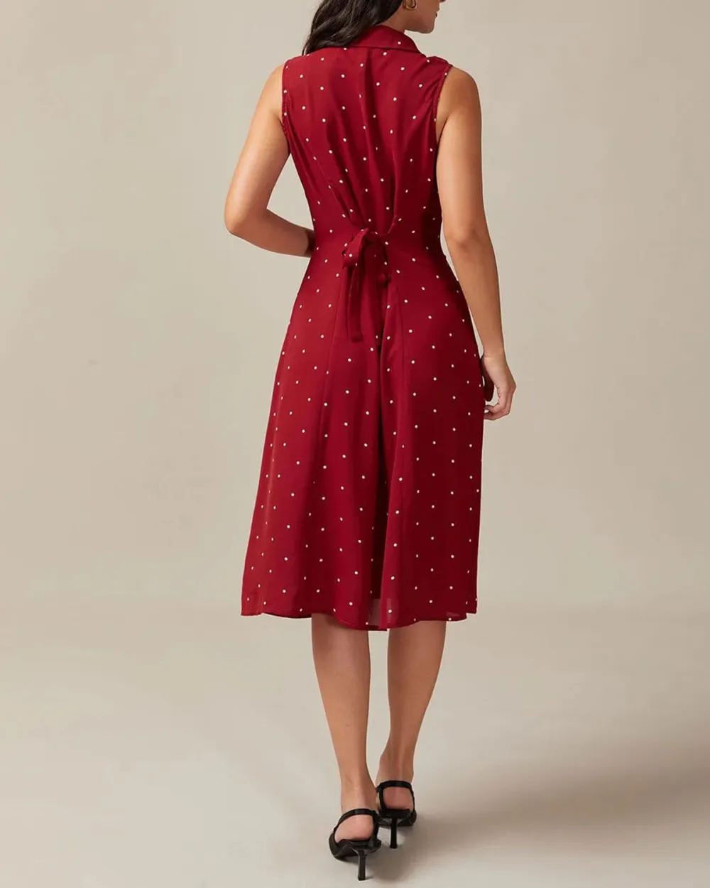 PolkaDot Red Dress