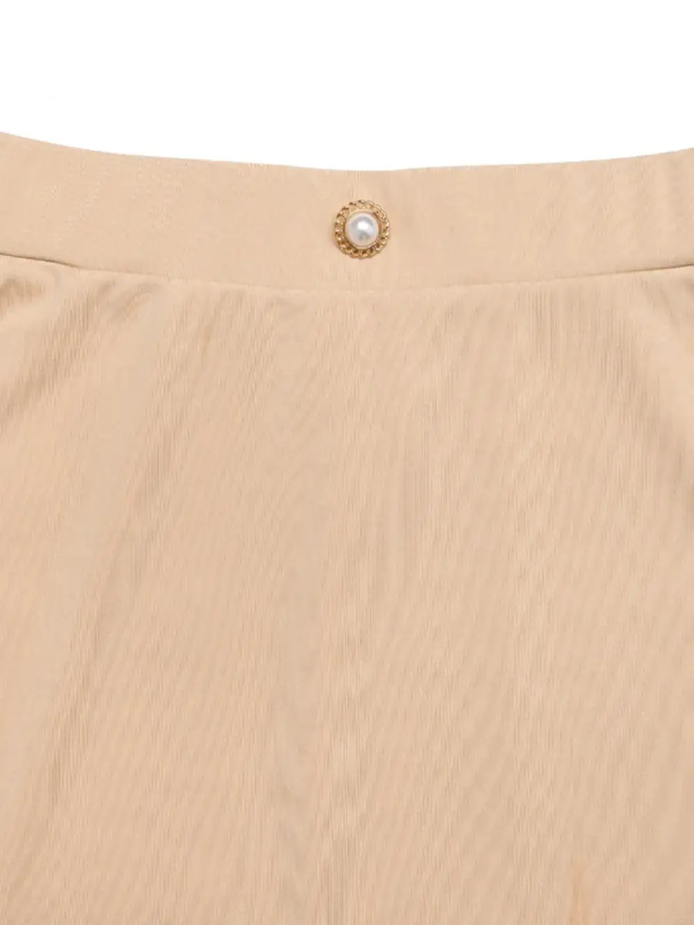 Layered Contrast Midi Skirt