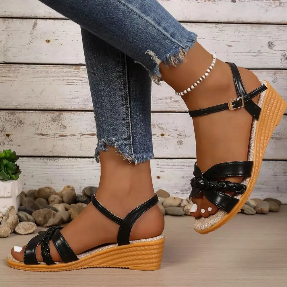 Wedge Open Sandals