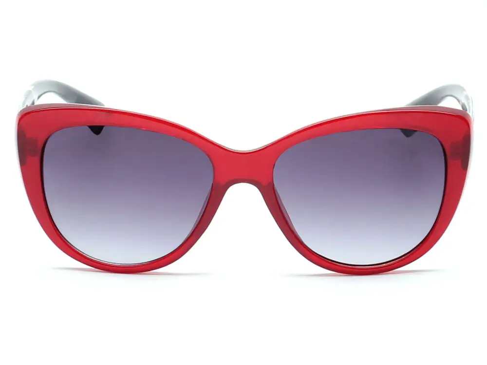 Deluxe Bold Pillow Frame Cat-Eye Sunglasses