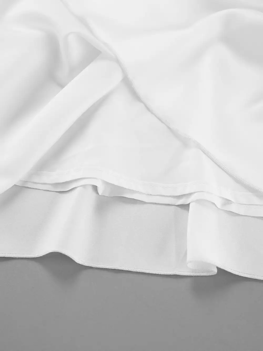 Casual Pocket Detail Elastic Skirt