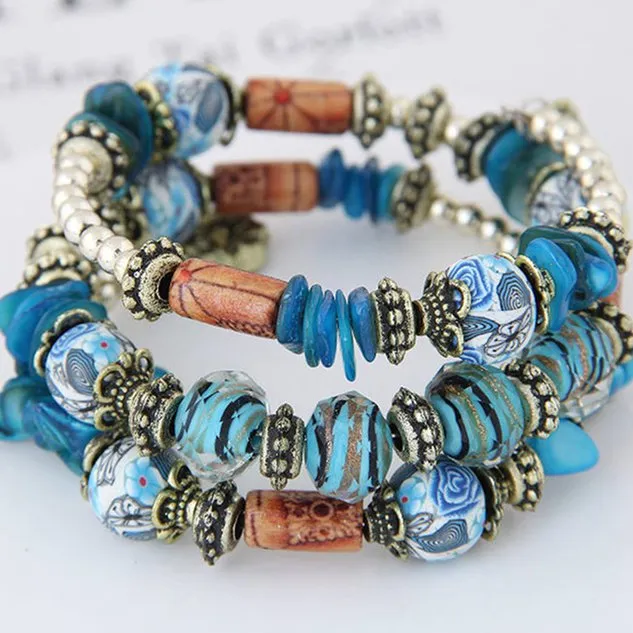 Women Fashion Bohemian Alloy Bracelet Accessories