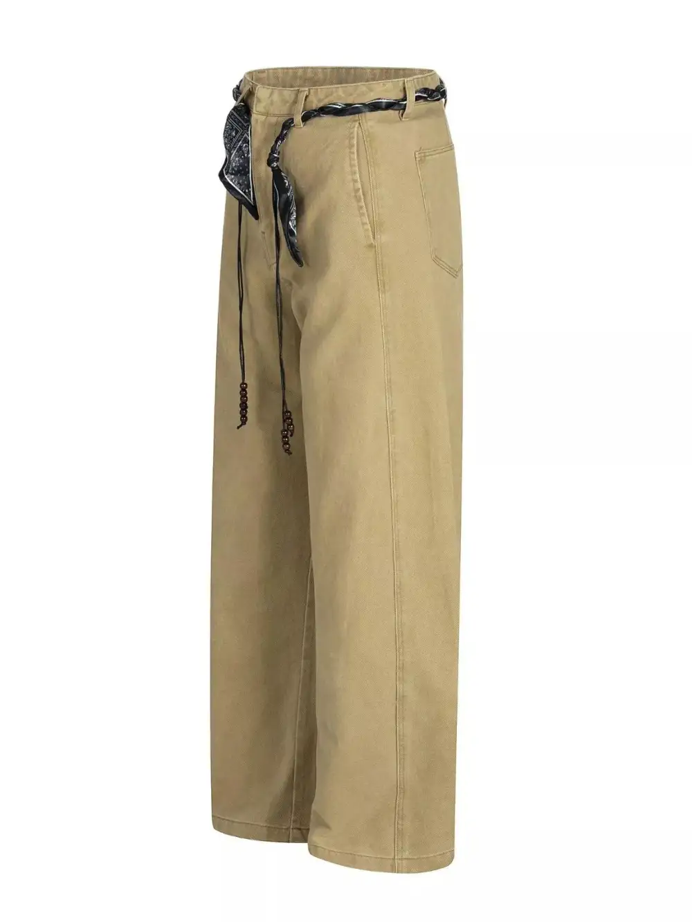Relaxed Men's Wide Leg Pants