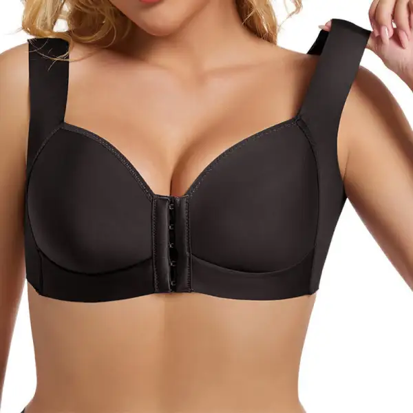 Front Closure Full Coverage Bra Wireless Bra