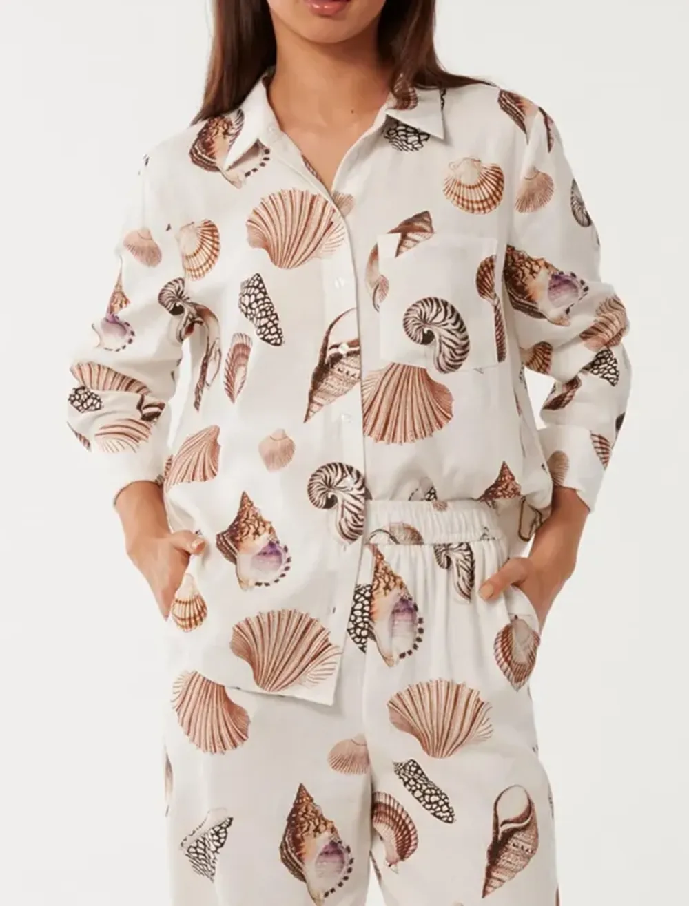 Oversized Linen Shirt