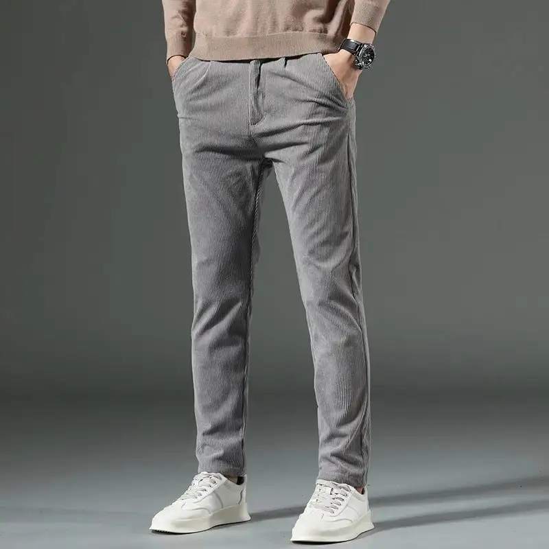 Men's Tailored Corduroy Casual Pants