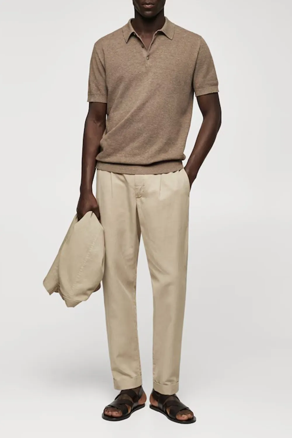 Knit Cotton Polo Shirt