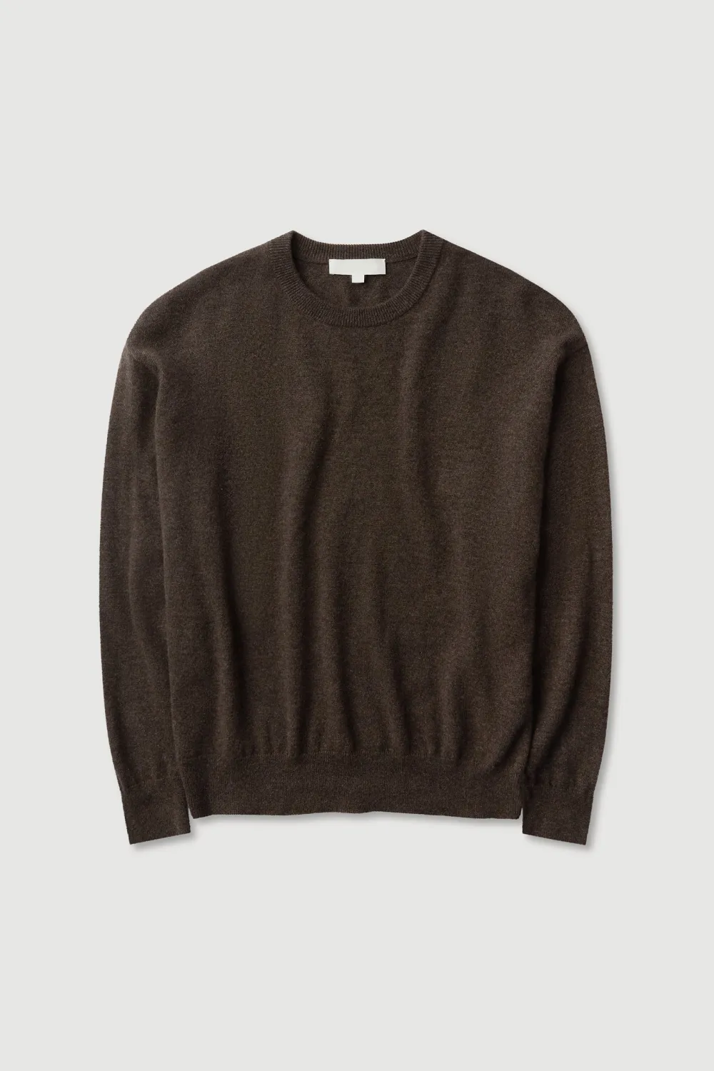 Ribbed Mouth Loose Sweater