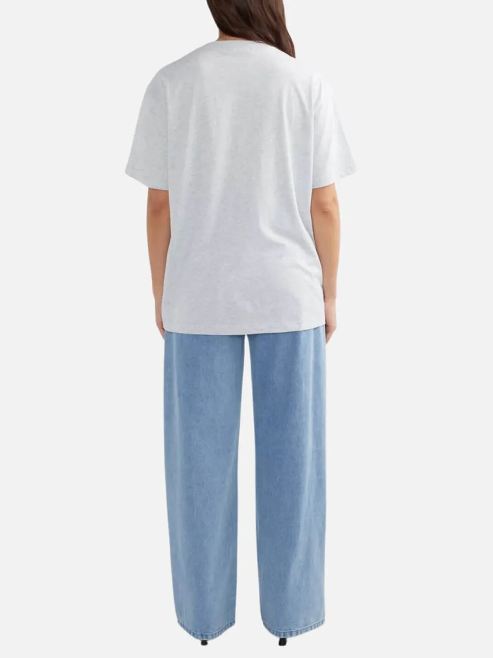 Half Sleeve Crew Neck Top
