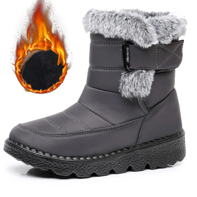 High-Top Snow Boots