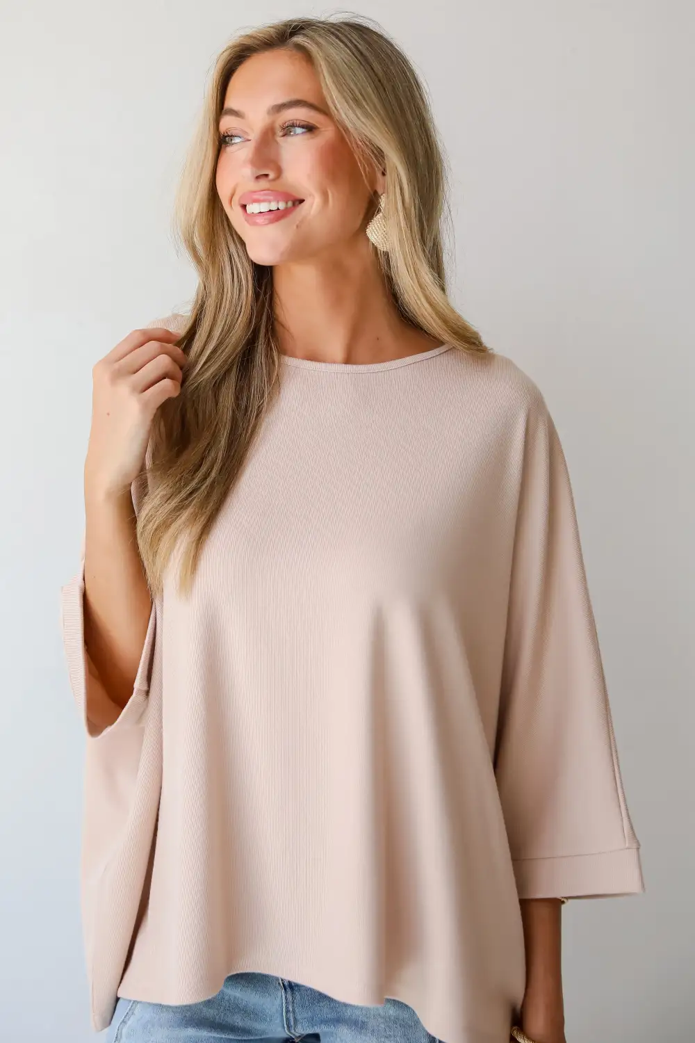 Reagan Oversized Knit Top