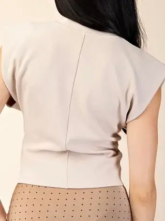 Round Neck Corset Top