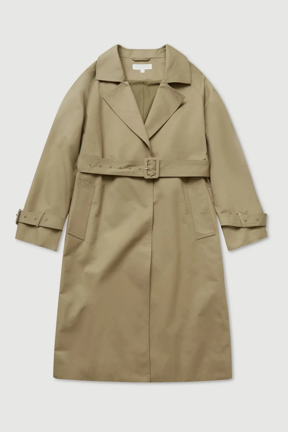 Cotton Raglan Sleeve Coat