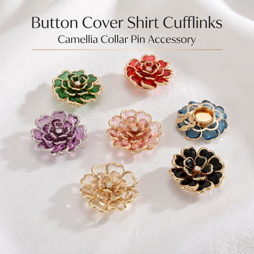 Acrylic Shirt Cufflinks