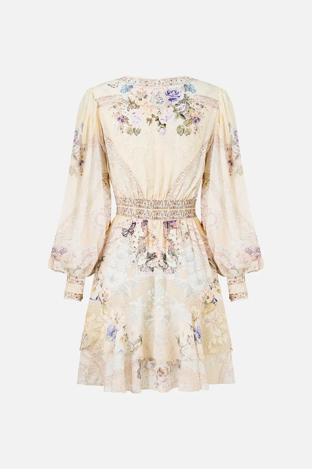 Button Front Frill Dress