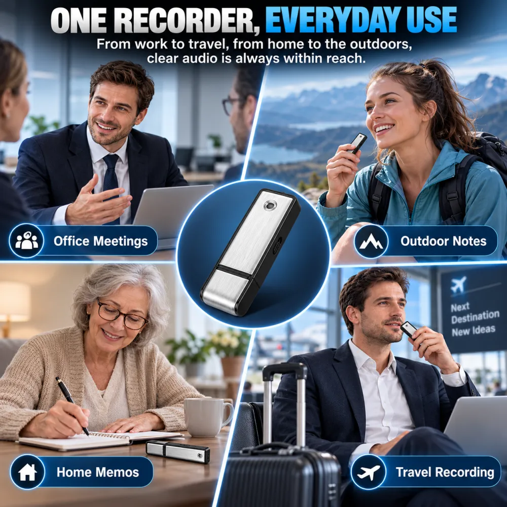HD Voice Recorder USB Drive
