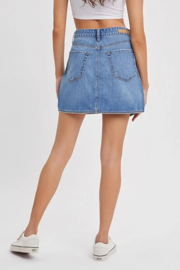 Modern Mini Roomy High Waist Casual Skirt