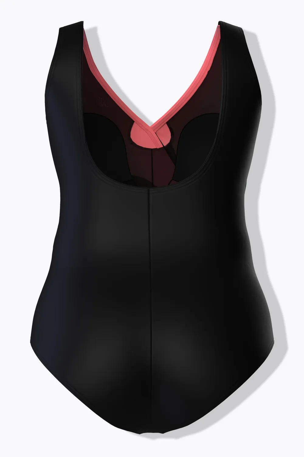 V-Neck Gradient Swimsuit