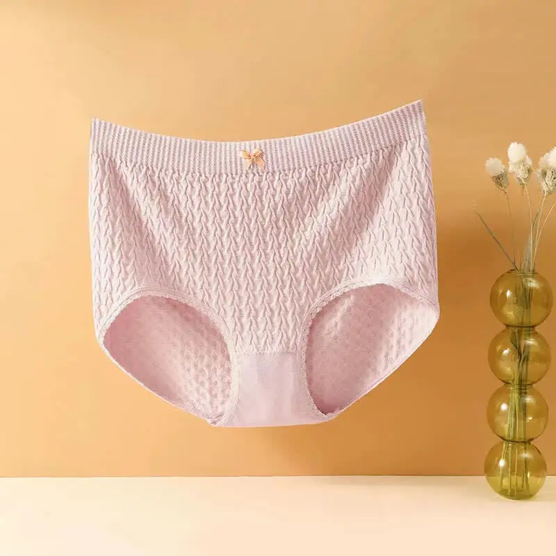 Plus Size High Waist Soft Touch Breathable Panty
