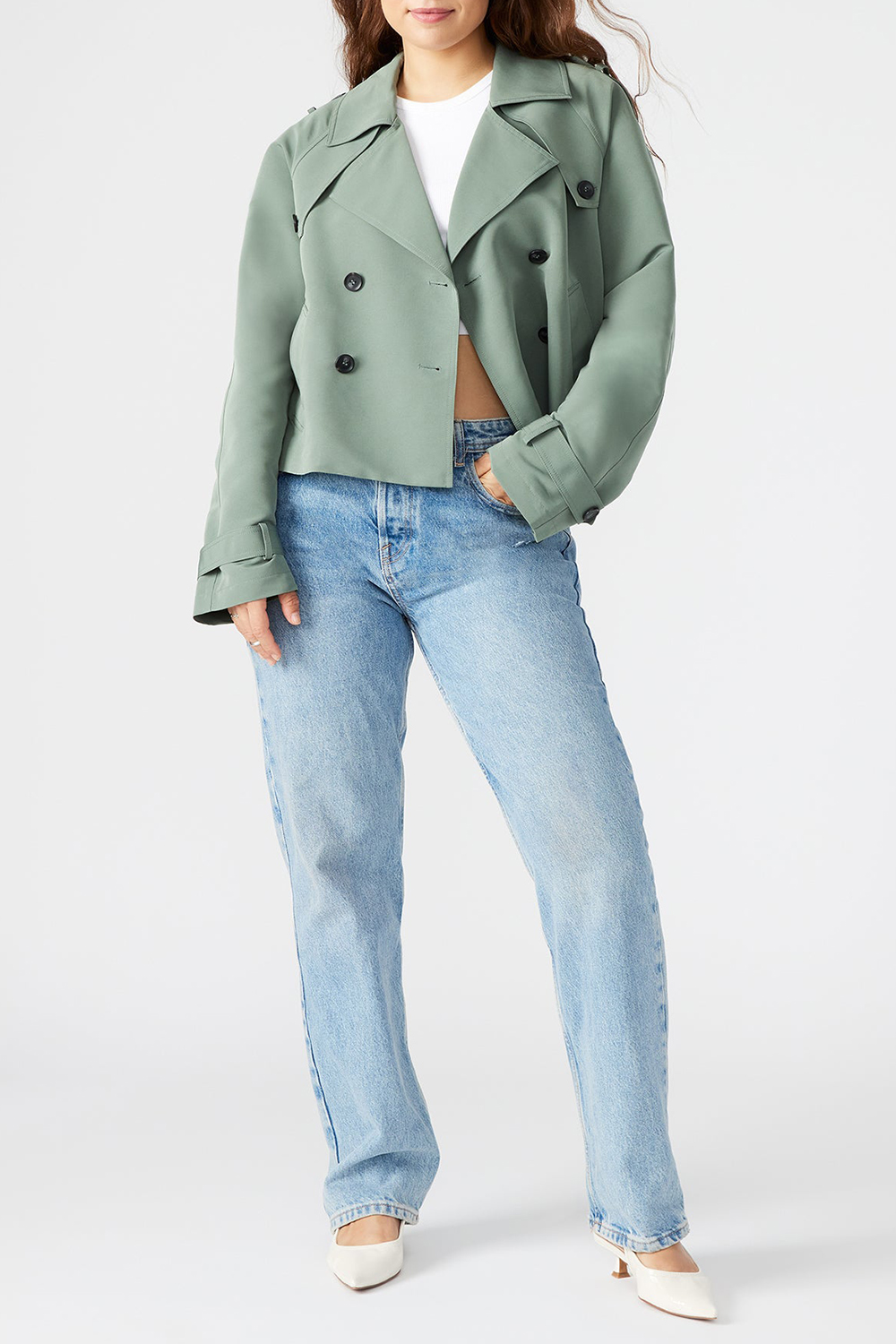 SKINNY JACKET KHAKI