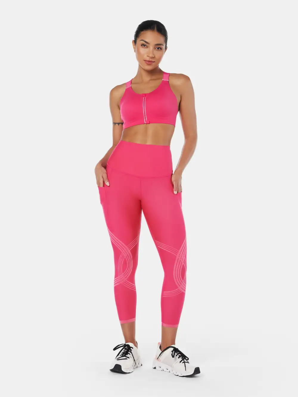 Body Sculpt Side Pocket 7/8 Leggings