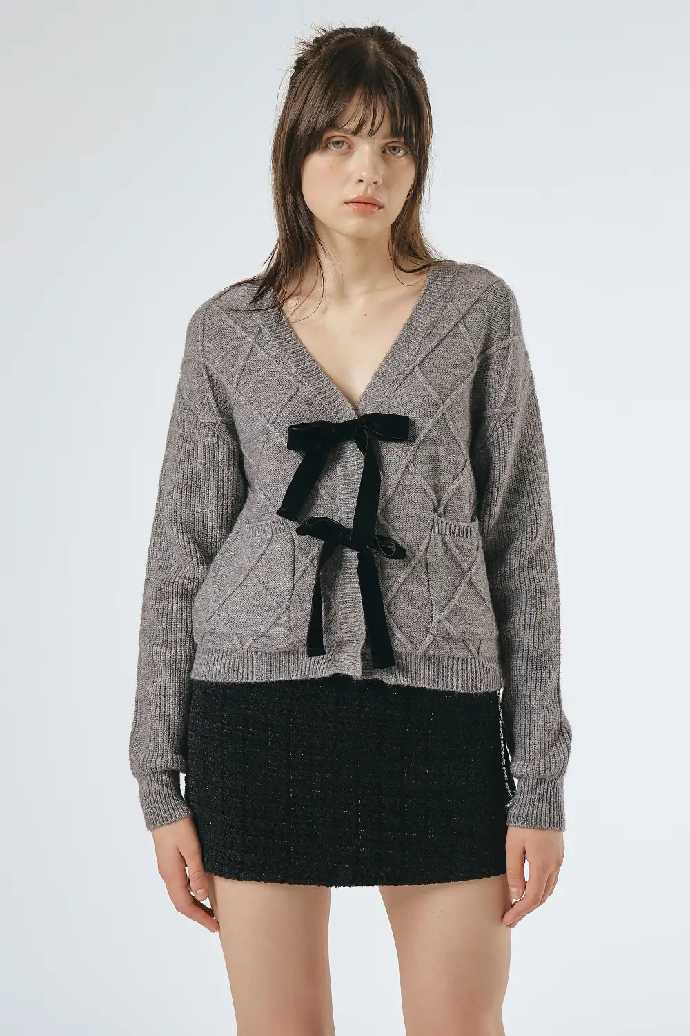 Marley Sweater Jacket w/Bows