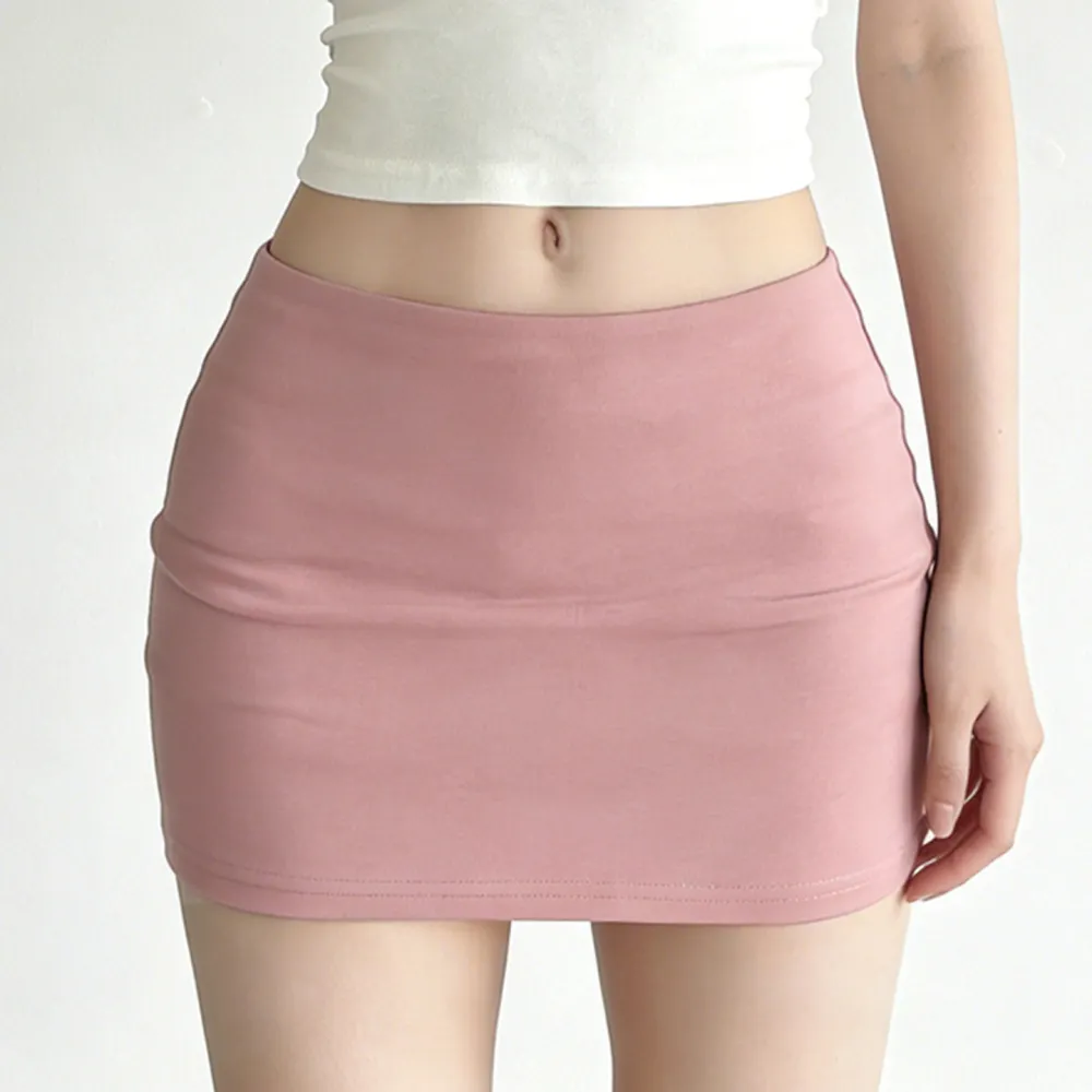 Premium Bodycon Mini Skirt with Built-in Shorts
