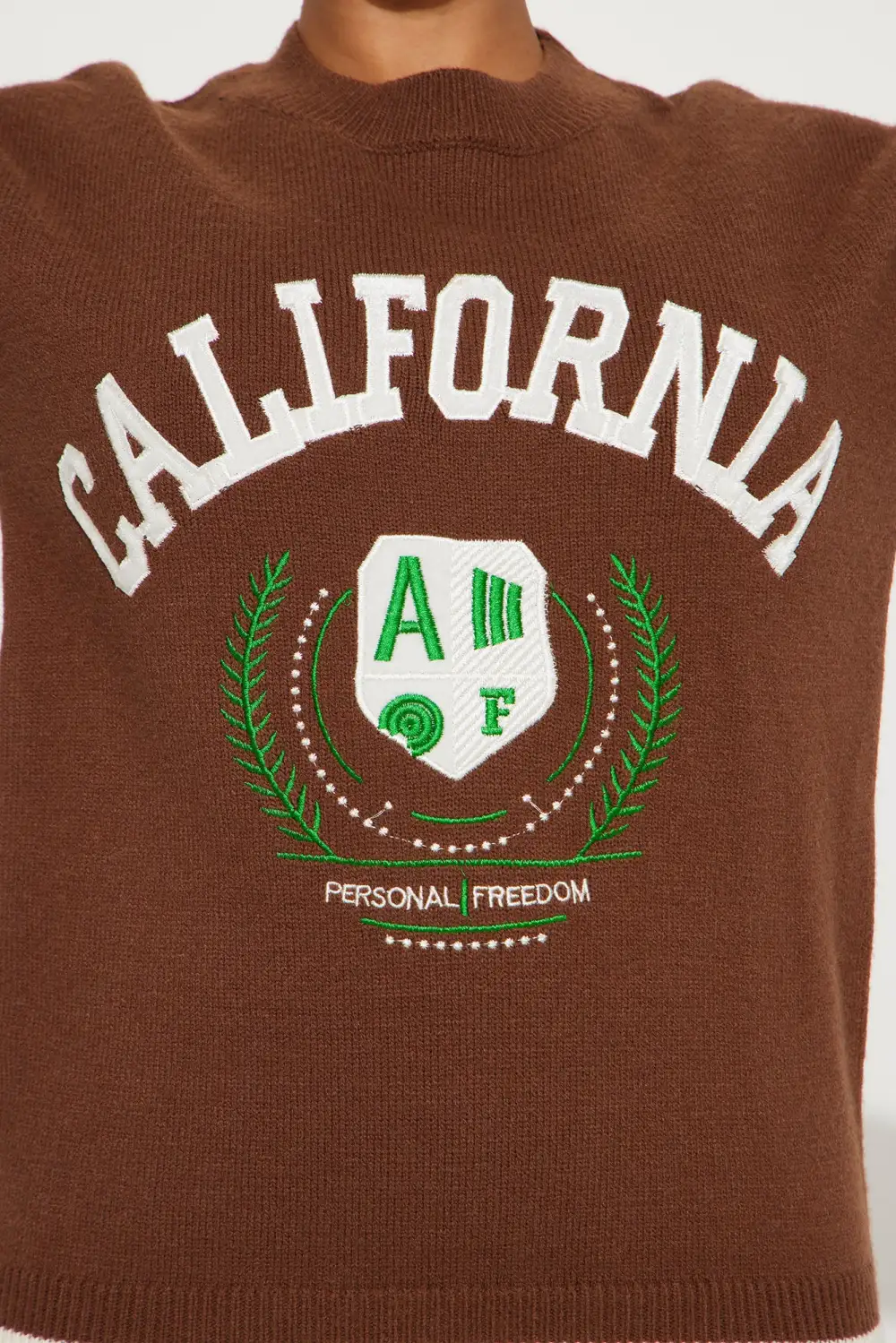 California Coast Sweater Legging Set - Brown Combo