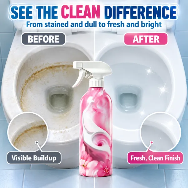 Floral Toilet Cleaning Spray