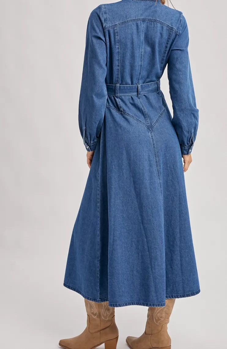 A Line Maxi Dress
