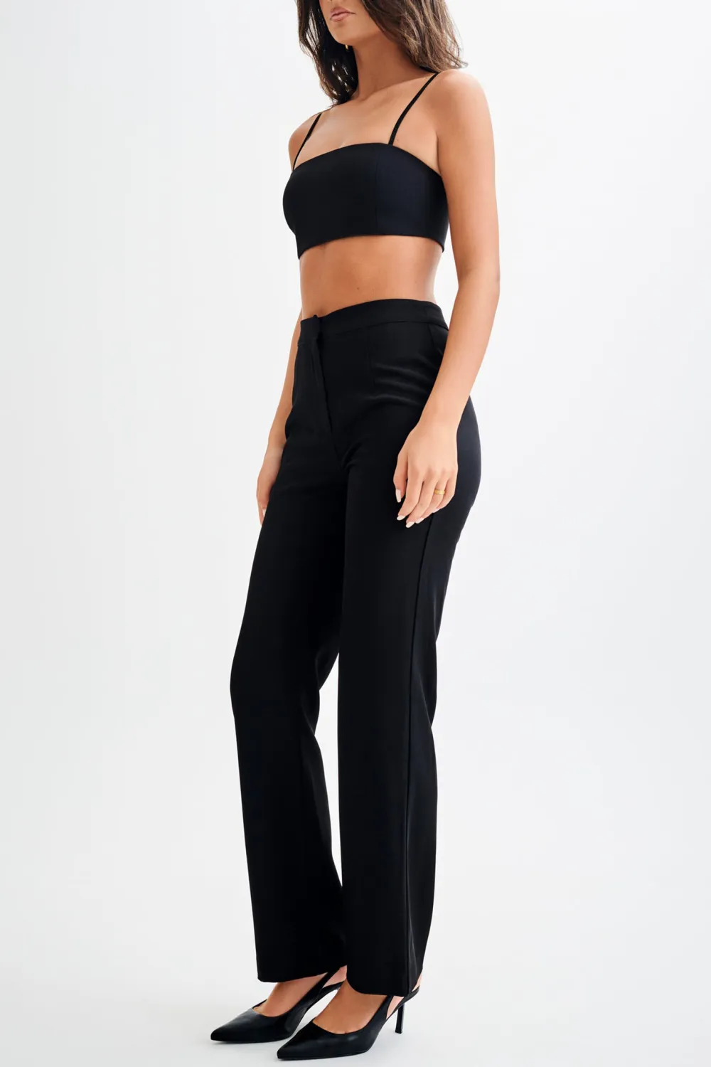 Suiting Crop Top