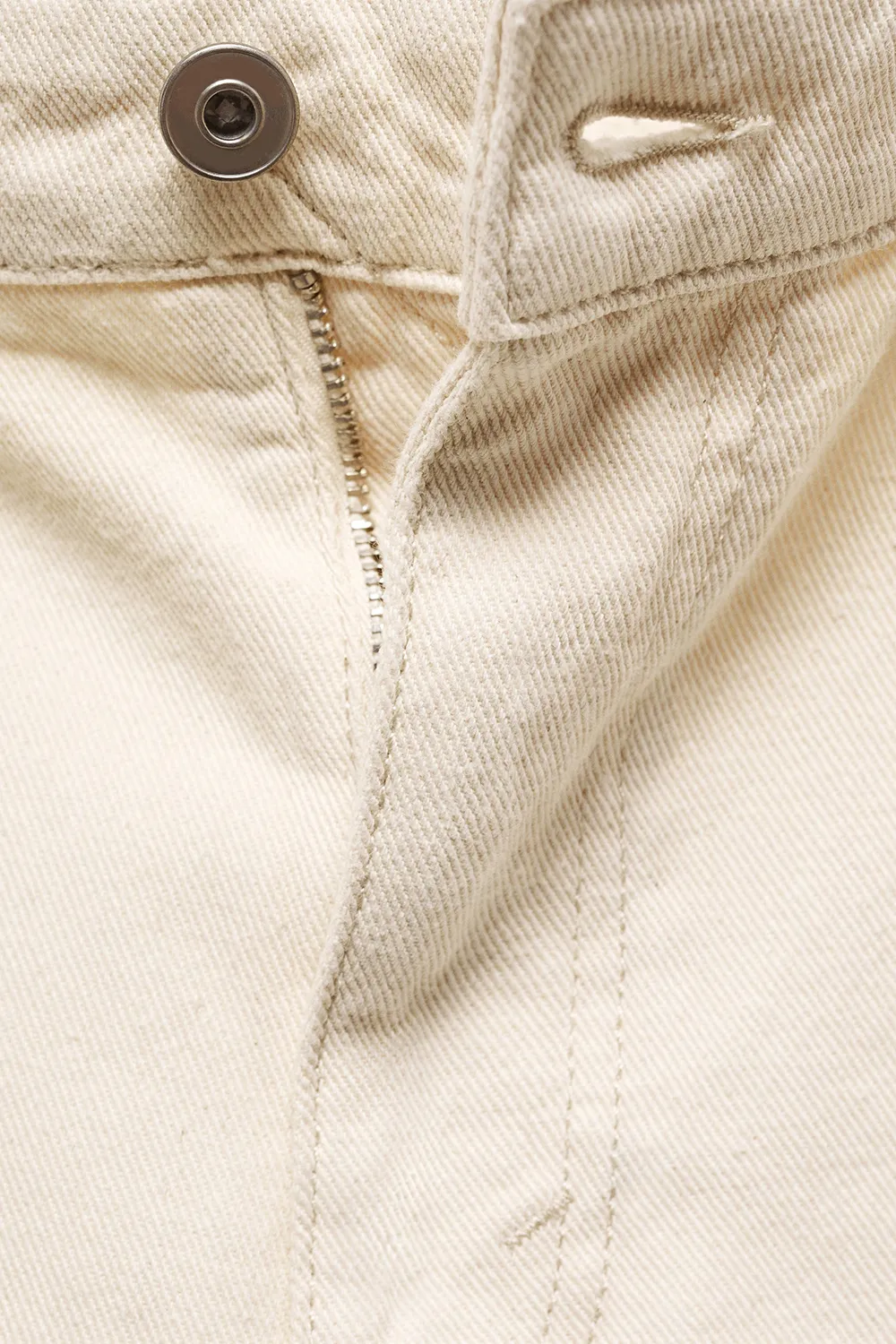 Non-Stretch Denim Shorts