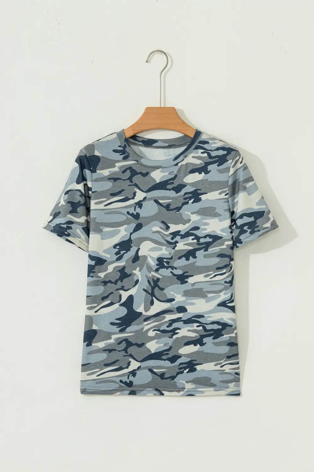 Print Crewneck T Shirt