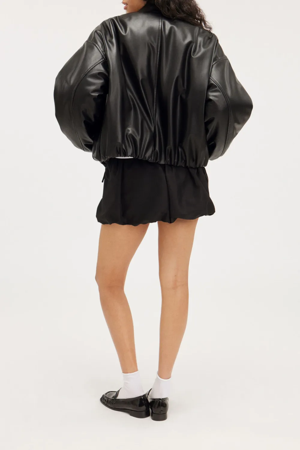 PU Zip Up Jacket